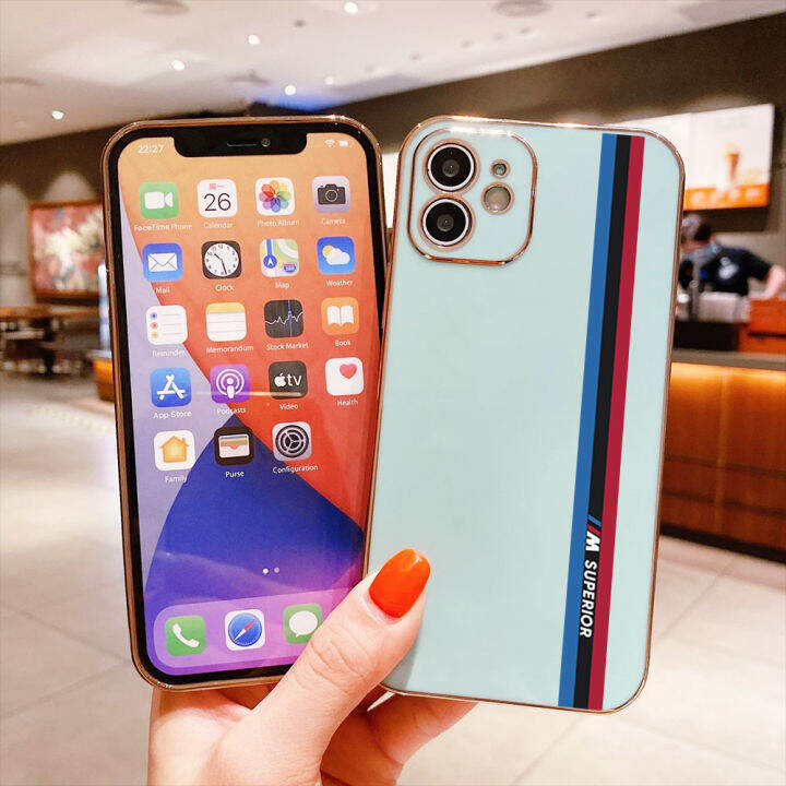 ggk-เคสเคสสำหรับ-apple-iphone-15-plus-15-pro-15-pro-max-ฟรีสายคล้องโลโก้รถแข่งของเล่นแฟชั่นขอบสี่เหลี่ยมปลอกชุบเคลือบเคสโทรศัพท์หรูหราชุบเคลือบเคสโทรศัพท์นิ่ม