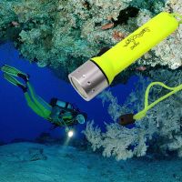 E5 Professional Waterproof Underwater Diving LED Flashlight Torch Equipment LED Scuba Dive Flashlights Torch Lamp Light Linterna Diving Flashlights