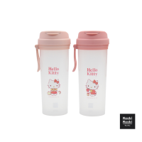 Moshi Moshi กระบอกน้ำพร้อมหูหิ้ว ขนาด 650 ml. ลาย Hello Kitty ลิขสิทธิ์แท้จากค่าย Sanrio รุ่น 6100002257-2258