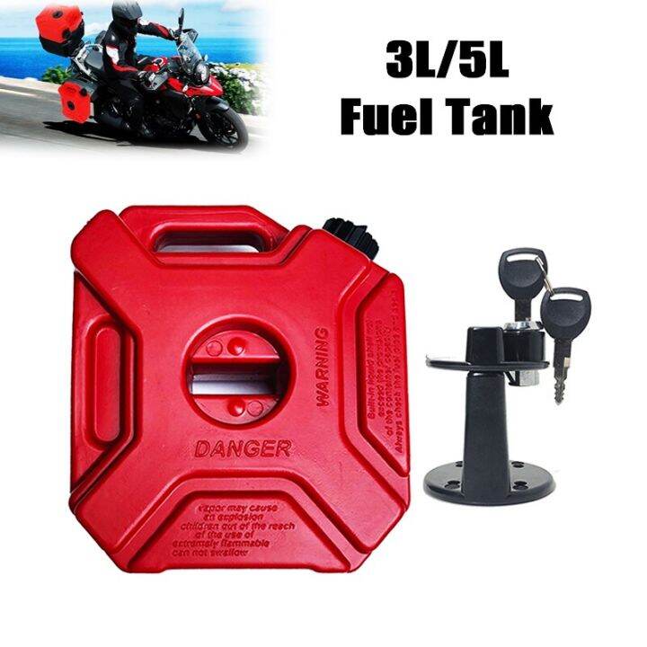 For Bmw Honda 3L 5L Fuel Tanks Gasoline Cans Car Jerry Can Mount