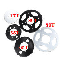 25H 47T 55T65T 80T ฟัน3952มม. เฟืองหลังสำหรับ47CC 49CC Mini Moto A Quad Dirt Pit Pocket Bike