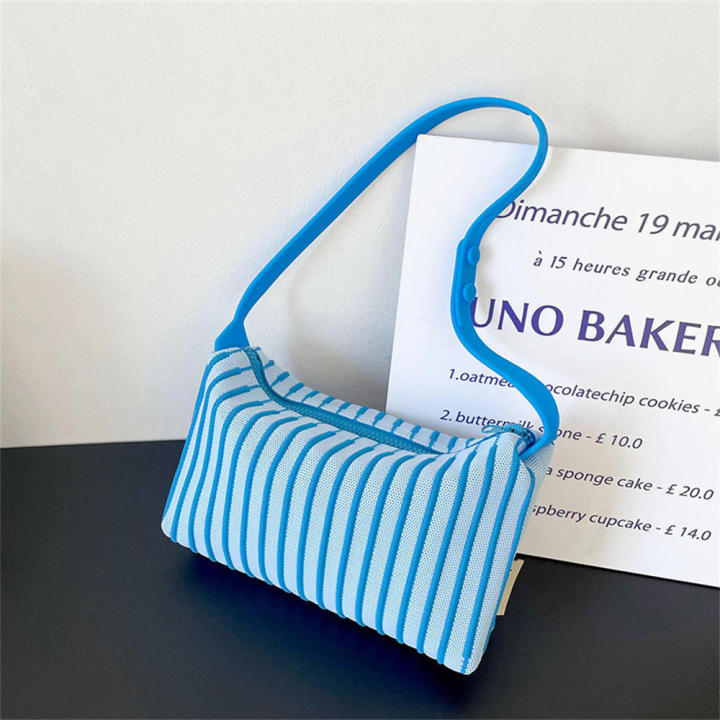womens-handbag-casual-handbag-single-shoulder-bag-multifunction-handbag-knitted-shoulder-bag-striped-tote-bag