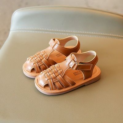 Kids Sandals Summer Baby Boys Beach Sandals Fashions Solid Color Infant Girls Sneakers