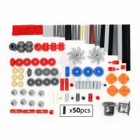 181 Pcs MOC High-tech Parts Shift Clutch Transmission Gear Series Building Blocks Bulk Accessory Gear Axle Connector Bricks Toys