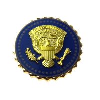 US PRESIDENTIAL SERVICE PRESIDENT IDENTIFICATION INSIGNIA METAL BADGE LAPEL PIN Fashion Brooches Pins