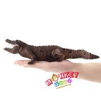 Monkey Toys - โมเดลสัตว์ Crocodile จระเข้ แดง ขนาด 28.00 CM (จากหาดใหญ่)