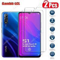 2PCS 9H Protective Tempered Glass For Vivo S1 6.38" VIVO1907 1907 V1907, 1907_19, V1913A Screen Protector Protection Cover Film