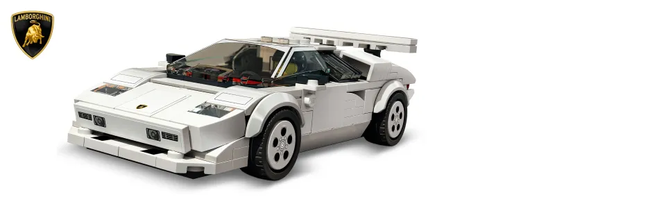 LEGO Speed Champions 76908 Lamborghini Countach, Jouet modèle de