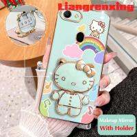 เคส OPPO F5 OPPO F7ฝาครอบป้องกันการกระแทกทำจากซิลิโคนอิเล็คโทรเพลทเคสโทรศัพท์นุ่ม DDXKT01ดีไซน์ใหม่