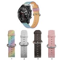 ▩✹ Shiny Bling Glitter Leather Watch Band Strap for Ticwatch Pro E2 S2 GTX Pro3 Pro 2020 Pro 4G Smart Watch 22mm Wrist band Correa