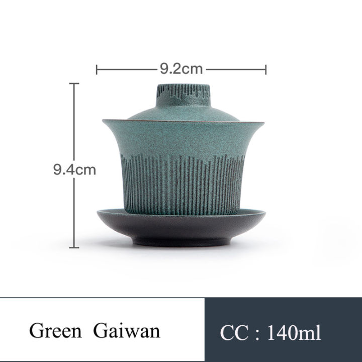 tangpin-เซรามิค-make-tea-cup-green-ballaen-chinese-kungfu-tea-set-140ml