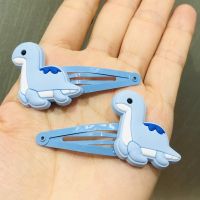 ❈ New 2Pcs Animals Penguin Dinosaur Hair Accessories Children Rubber Bands Scrunchies Elastic Hair Bands Girls Hairpins Hair clip