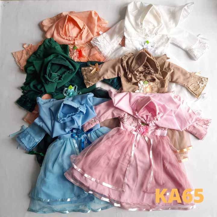 Baju Muslim Bayi Gamis Anak Perempuan 6 12 bulan Gamis Princess Baju