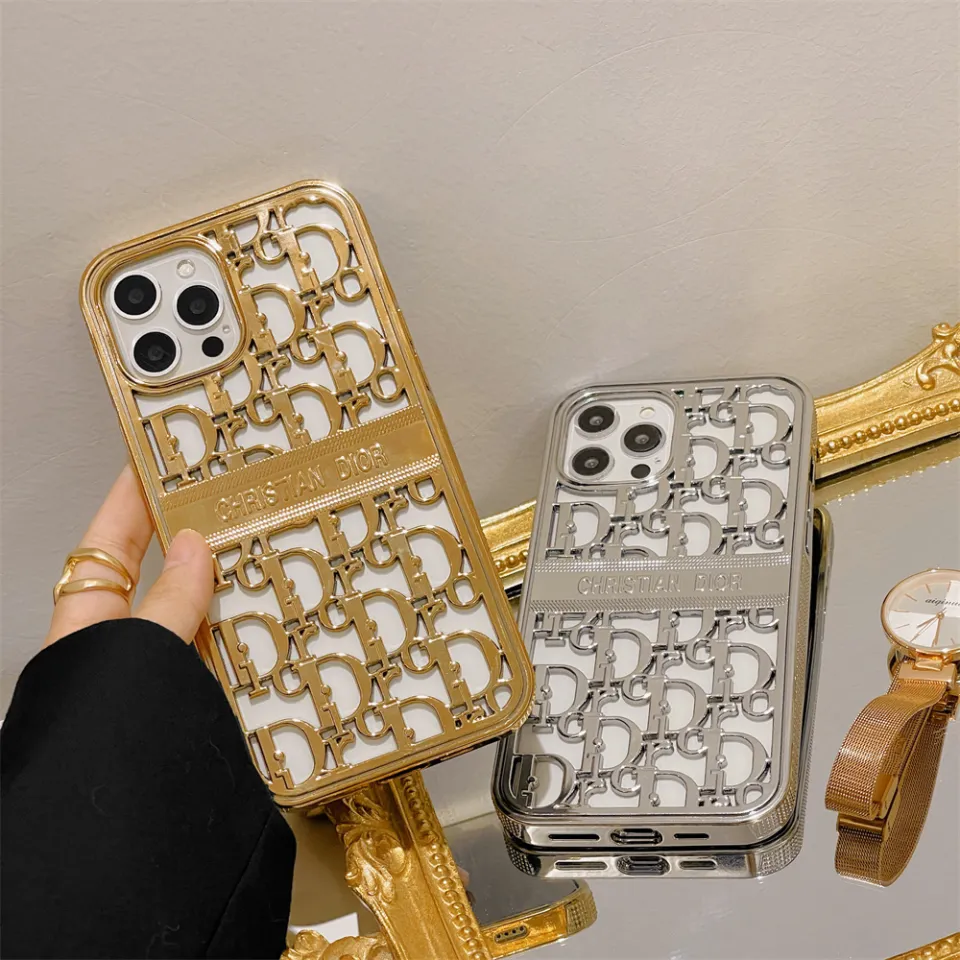 Dior Pattern Back Case - iPhone