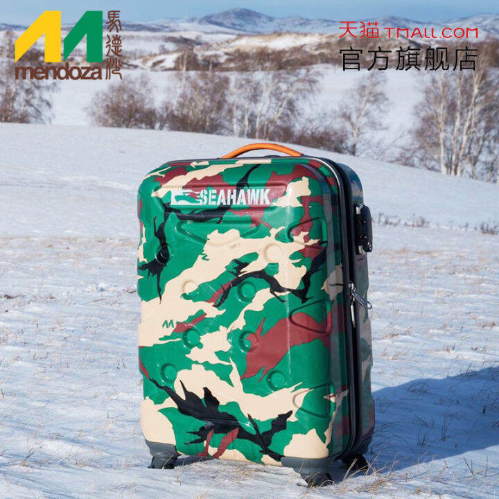 Hong Kong Mendoza SEAHAWK Camouflage Boarding luggage case Universal