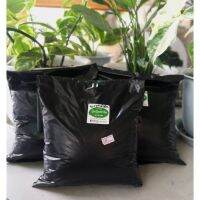 มูลไส้เดือน ร่อนสดใหม่ ทุกถุง vermicompost ขนาด 1 กก. kg (รวมหีบห่อ 975g+25g)