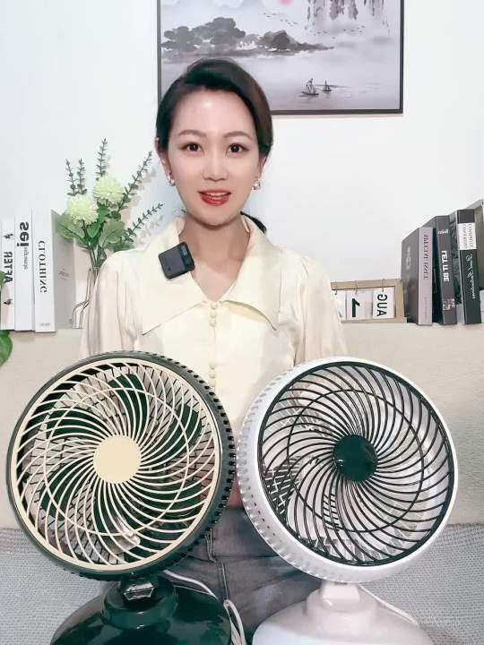 Fan Home Desk Fan Small Air Circulation Oscillating Fan Large Wind ...