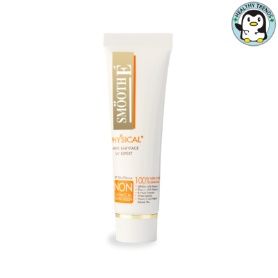 HHTT Smooth E Physical Sunscreen SPF50+ สมูทอีกันแดด (สีเบจ) ขนาด15 กรัม [HHTT]