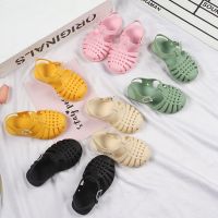 New Summer Kids Baby Boys Girls Shoes Cute Childrens Beach Sandals Fashion Toddler Breathable Hole Shoes