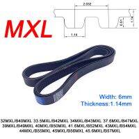 ❇✖ 1Pc Width 6mm MXL Rubber Trapezoid Tooth Timing Belt Pitch Length 32/33.5/34/37.6/39/40/41.6/43/44/45/45.6 Inch Synchronous Belt