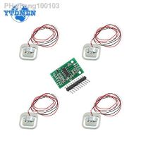 4pcs 50KG loadcell Human Scale Body Load Cell Resistance Strain Weight Sensor HX711 Module Pressure Sensors for arduino sensor