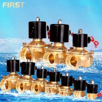 【CC】 closed  brass Electric Solenoid DN8 DN10 DN15 DN20 DN25 N/C Pneumatic for Air 12V/24V/220V/110V