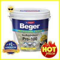 สีรองพื้นปูนใหม่ BEGER PROFESSIONAL #100 2.5 แกลลอนNEW PLASTER PRIMER BEGER PROFESSIONAL #100 2.5GAL **ด่วน ของมีจำนวนจำกัด**