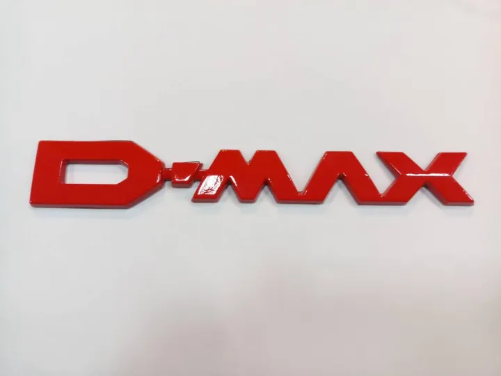AD.โลโก้ D-MAX สีแดง (ALL NEW D-MAX)21×3cm