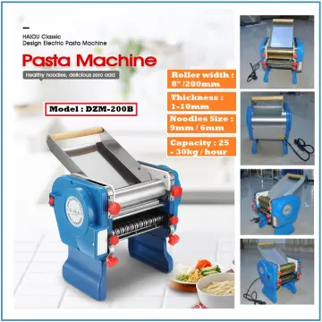 30Kg Per Hour Stainless Steel Commercial Fresh Noodle Maker