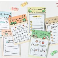 ♥︎กระดาษโน๊ต กระดาษโน้ต paper notes โพสอิท กาวในตัว Sticky Note Weekly Plan 30แผ่น ช่วยจดจำ จดโน้ต อุปกรณ์การเรียน เครื่องเขียน พร้อมส่ง♥︎UKI STATIONERY♥︎PT-41