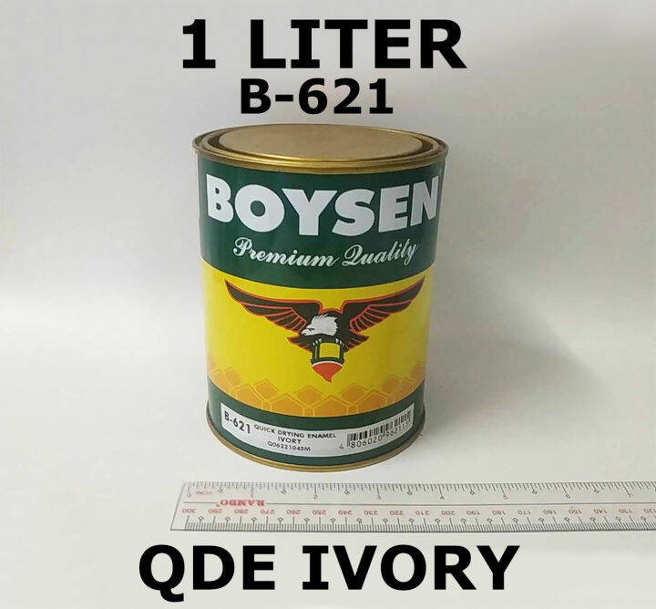 BOYSEN QDE IVORY B-621 ( 1 LITER ) FOR WOOD AND METAL