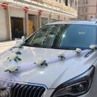 【YF】 Artificial for Wedding Car Decoration Bridal Decorations Door Handle Silk