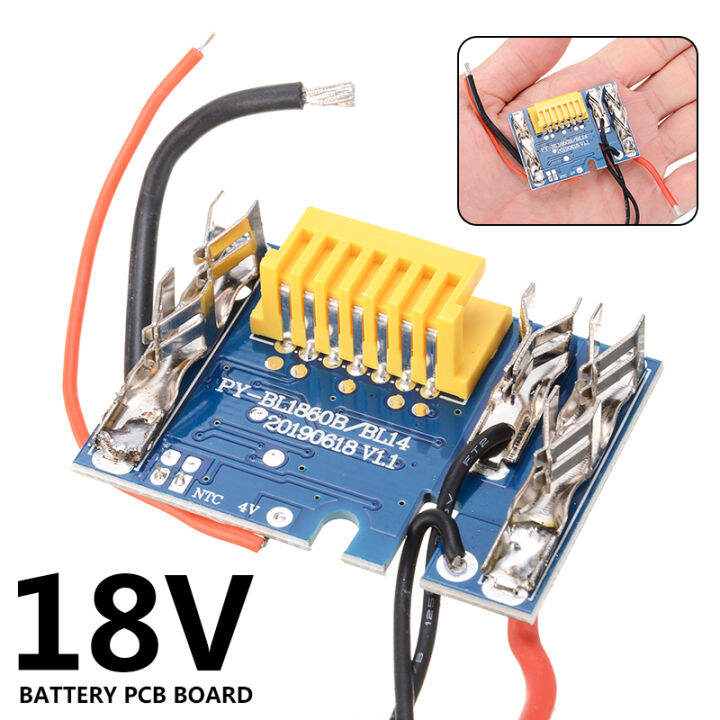 bokali-1pcsใหม่18vแบตเตอรี่แบบชาร์จไฟได้pcbกุญแจรีโมทสำหรับmakita-bl1830-bl1840