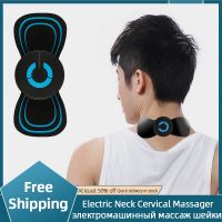 ZZOOI Electric Back And Neck Massager Muscle Massage Machine Shoulders Instrument Body Health Massages Device Cervical Pain Relief
