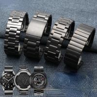 22mm 24mm 26mm 28mm 30m big width Men Stainless steel strap For Diesel Panerai Seven on Friday watchband Black silver Wrist band