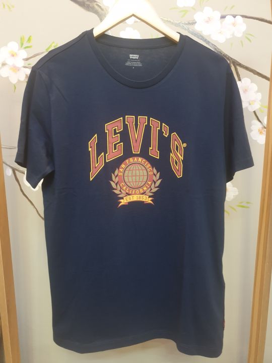 Áo thun Nam hiệu Levi's size S (US), cỡ size M/L của Vietnam 