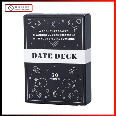 Date Deck Bestself Card Game การ์ดเกมวันที่ดาดฟ้าโดย BestSelf เครื่องมือที่มีความหมายการสนทนากับคนพิเศษของคุณ