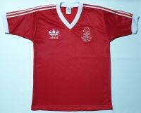 เสื้อฟุตบอลน็อตติ้งแฮมฟอเรสต์ 1980 ยุโรเปี้ยนคัพย้อนยุคชุดเหย้า Nottingham Forest 1980 European cup home Retro football shirt AAA Thailand Quality รูปถ่ายใหม่จากสินค้าจริง