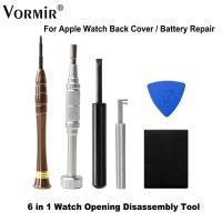 6 in 1 Watch Opening Disassembly Tool for Apple Watch S7 S5 S6 S3 Battery Flex Cable Back Cover Screw Assembly Pry Repair Tools Tool Sets