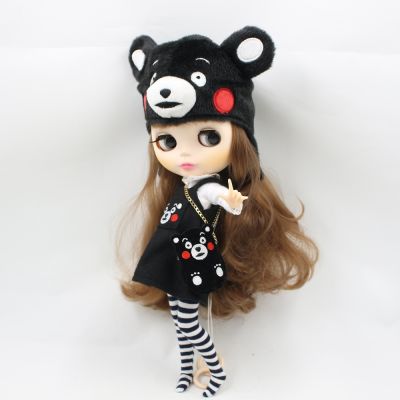 Fortune Days Blyth doll A set of Kumamon clothes comfortable warm and cute clothes for 1/6 BJD ICY DBS