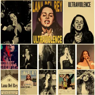 Wall Art Print Lana Del Rey Anime, Gifts & Merchandise