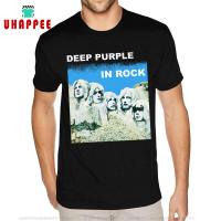 Lovely Deep Purple Rock Music Tour Live Concert Many Tshirt Mens Custom Printing Ultra Cotton Black Tees