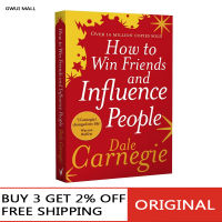 【Brandnew】HOW TO WIN FRIENDS AND INFLUENCE PEOPLE : Dale Carnegie Bestseller Selfhelp English Classic Book