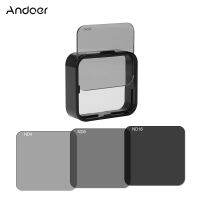 Andoer Square ND Lens Filter Protector Kit Set(ND2/ND4/ND8/ND16) for GoPro Hero4/3 /3 w/ Mounting Frame Holder