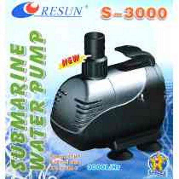 Resun Submarine Water Pump (S3000) For Fish Pond, Fish Tank Aquarium