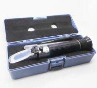 เครื่องมือวัดค่าความเค็มแบบ Salinity Refractometer 0-100% วัดค่าความเค็ม ในน้ำ ในอาหารได้