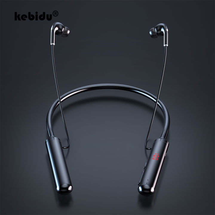 kebidu-led-bluetooth-wireless-headphones-5-0-sports-earbuds-waterproof-sports-headset-for-11-xiaomi-redmi-10-samsung-s9