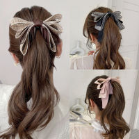 Caribbean sunshine กิ๊บหนีบผมรูปโบว์ กิ๊ฟสไตล์เกาหลี สำหรับผู้หญิงKorean style ladies hairpin bow hair clip beautiful flower hairpin