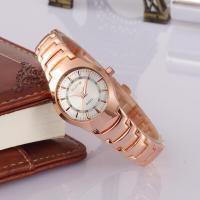 SKONE นาฬิกาข้อมือผู้หญิงSTAINLESS Pink Goldหน้าปัดสีขาว รุ่น 7362L