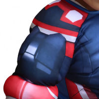 Halloween Muscle Anime Colors Kids Spiderboy Mask Super Costume Wolverines Heroes Carnival Christmas Cosplay Clothes S-XL Years